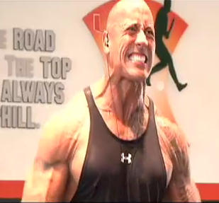 Dwayne Johnson's Chest Routine