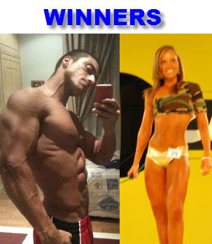 Facebook Physique Winners