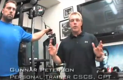 Gunnar Time- Dynamic Chest Fly Into a Press
