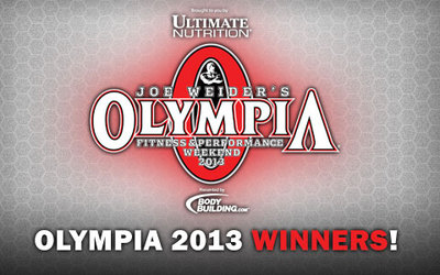 Olympia 2013 Winners!