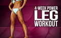 4 week power leg workout