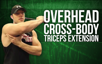 Overhead Cross Body Triceps Extension